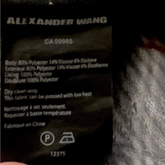 ALEXANDER WANG Low Waisted Trouser. 2 - Picture 9 of 11